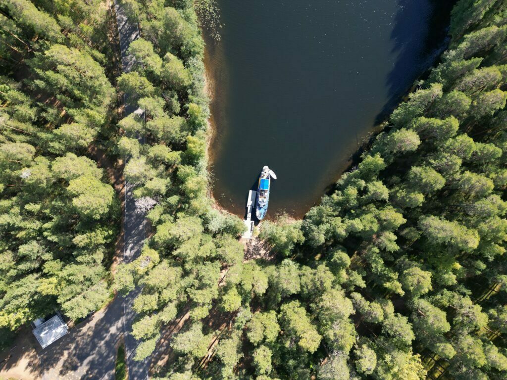 Polaris 1 at Saimaa drone shot © Matti Keltanen