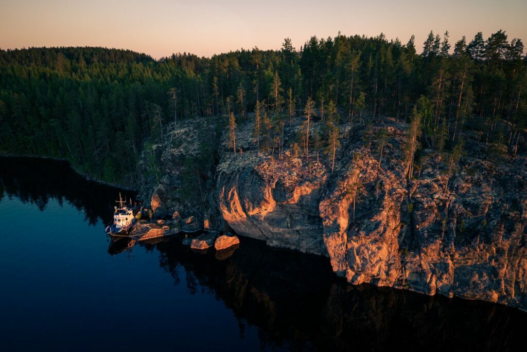 Eco-tours Lake Saimaa ©Fabian Schönenberger